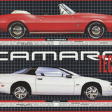 CARMEN CONSOLE Chevy Camaro Tech Data 1967-1993, 1993