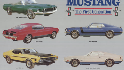 KEN RUSH Mustang- The First Generation, 1984