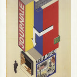 HERBERT BAYER Zeitungsstand/Newspaper Stand, 1994