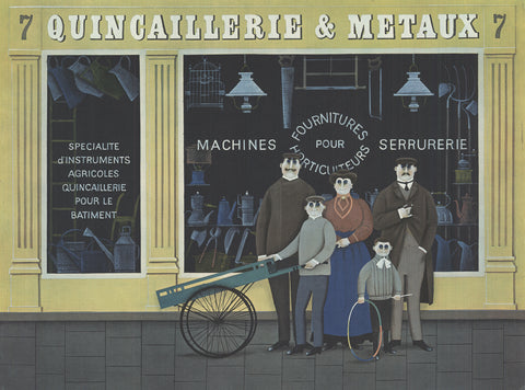JAN BALET Quincaillerie & Metaux, 1985 - Signed