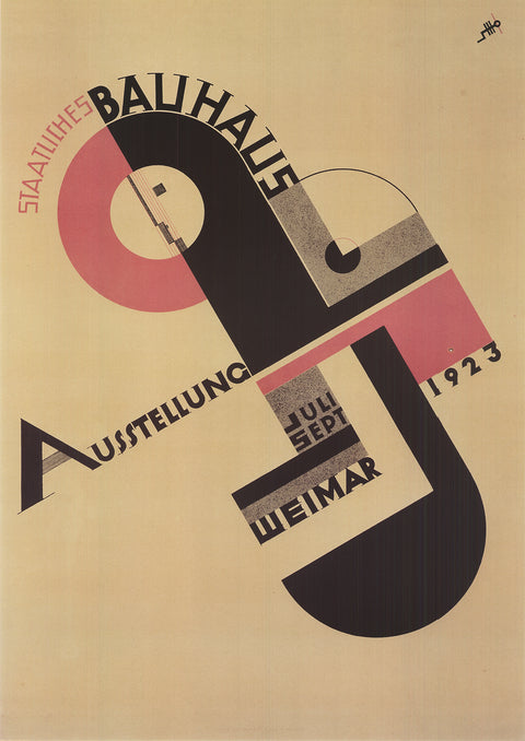 JOOST SCHMIDT Bauhaus Exhibition, 1995