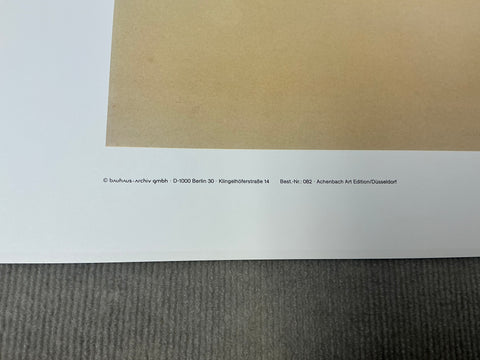 JOOST SCHMIDT Bauhaus Exhibition, 1995