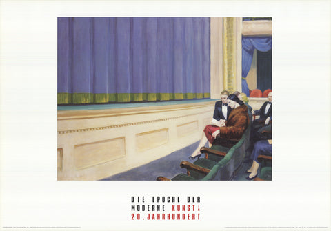 EDWARD HOPPER First Row Orchestra, 1997