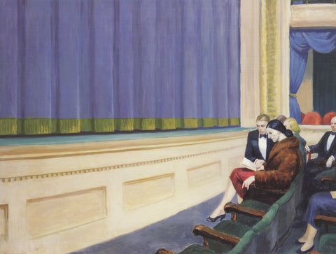 EDWARD HOPPER First Row Orchestra, 1997