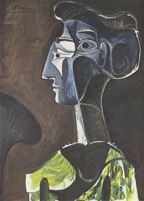 PABLO PICASSO Grand Profil, 1990