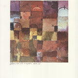 PAUL KLEE Red and White Domes, 1990
