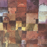 PAUL KLEE Red and White Domes, 1990