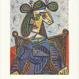 PABLO PICASSO Woman Sitting in an Armchair, 1990
