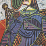 PABLO PICASSO Woman Sitting in an Armchair, 1990