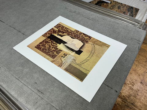 PABLO PICASSO Still Life, Bottle and Glass, 1990