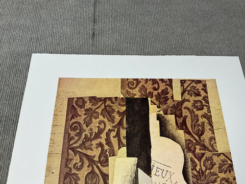 PABLO PICASSO Still Life, Bottle and Glass, 1990