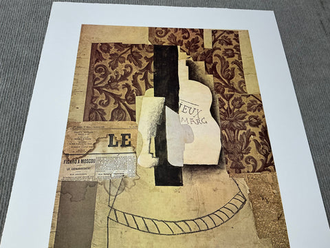 PABLO PICASSO Still Life, Bottle and Glass, 1990