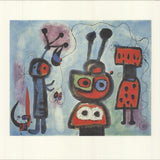 JOAN MIRO The Bird with a Calm Look, it' Wings in Flames, 1990