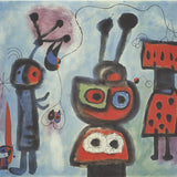 JOAN MIRO The Bird with a Calm Look, it' Wings in Flames, 1990