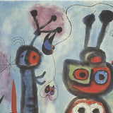 JOAN MIRO The Bird with a Calm Look, it' Wings in Flames, 1990