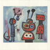 JOAN MIRO The Bird with a Calm Look, it' Wings in Flames, 1990