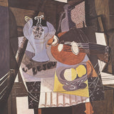 GEORGES BRAQUE Still Life with Compote Bowl, Bottle and Mandolin, 1990