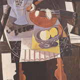 GEORGES BRAQUE Still Life with Compote Bowl, Bottle and Mandolin, 1990
