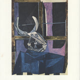 PABLO PICASSO Still Life with Ox Skull, 1990