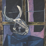 PABLO PICASSO Still Life with Ox Skull, 1990