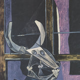 PABLO PICASSO Still Life with Ox Skull, 1990