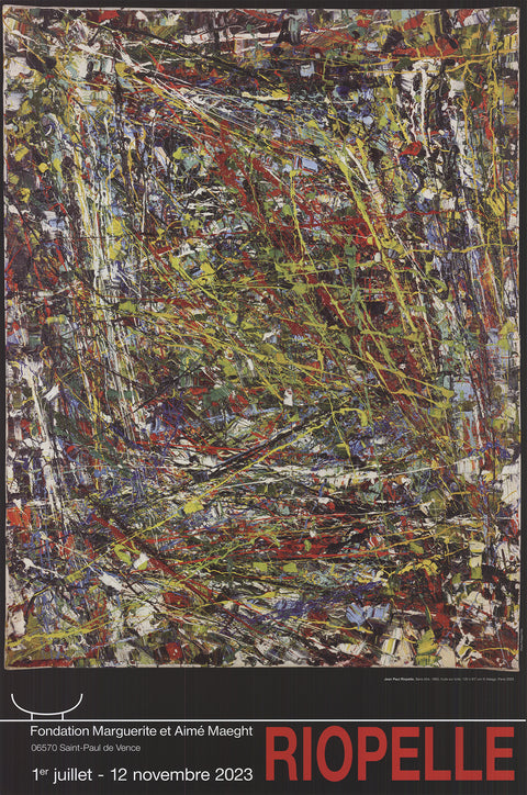 JEAN-PAUL RIOPELLE Sans Titre, 2023