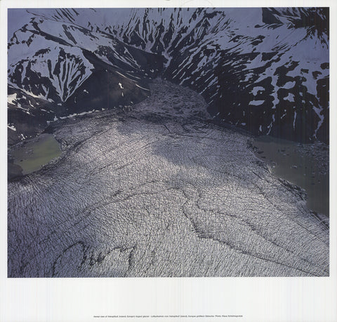 KLAUS SCHIDNIOGROTZKI Aerial View of Vatnajokull, Iceland, Europe's Largest Glacier, 2009
