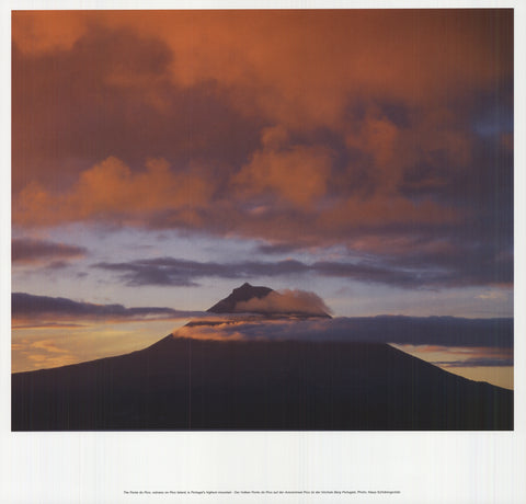 KLAUS SCHIDNIOGROTZKI The Ponta do Pico, Volcano on Pico Island, is Portugal's Highest Mountain, 2009