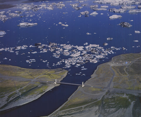 KLAUS SCHIDNIOGROTZKI Approaching Jokulsarlon, the Largest Glacial Lake in Iceland, 2009