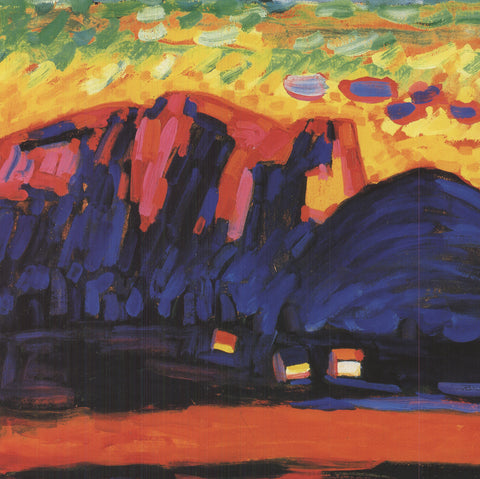 WASSILY KANDINSKY Mountain Landscape with Village I, 1993