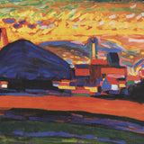 WASSILY KANDINSKY Mountain Landscape with Village I, 1993