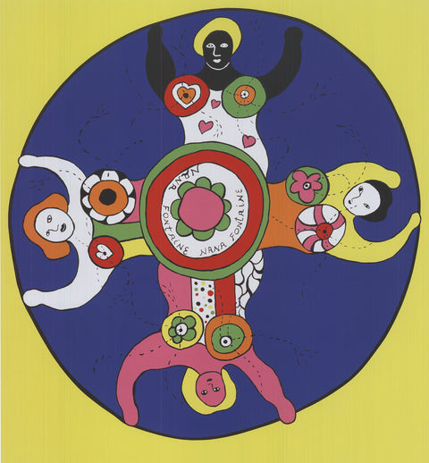 NIKI DE SAINT PHALLE Study for Nana Fountain (Yellow), 2011