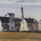 EDWARD HOPPER Lighthouse Village, 2009