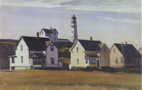 EDWARD HOPPER Lighthouse Village, 2009