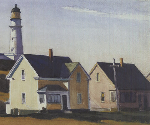 EDWARD HOPPER Lighthouse Village, 2009