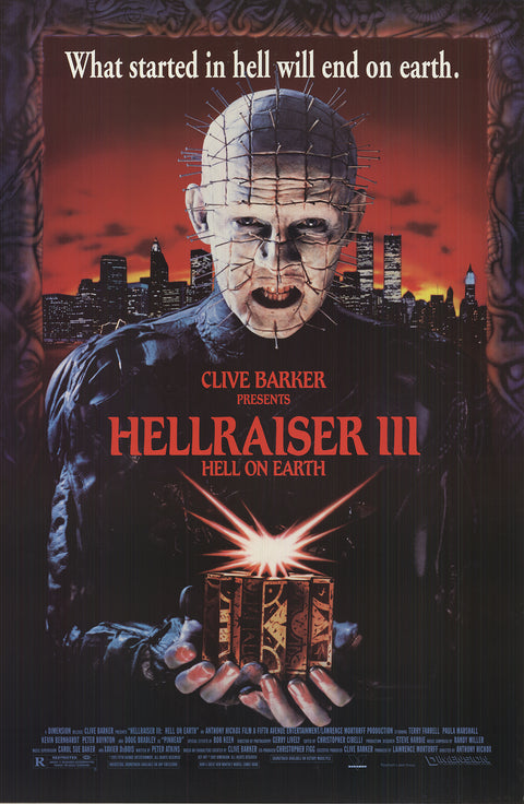 ARTIST UNKNOWN Hellraiser III Hell on Earth, 1992