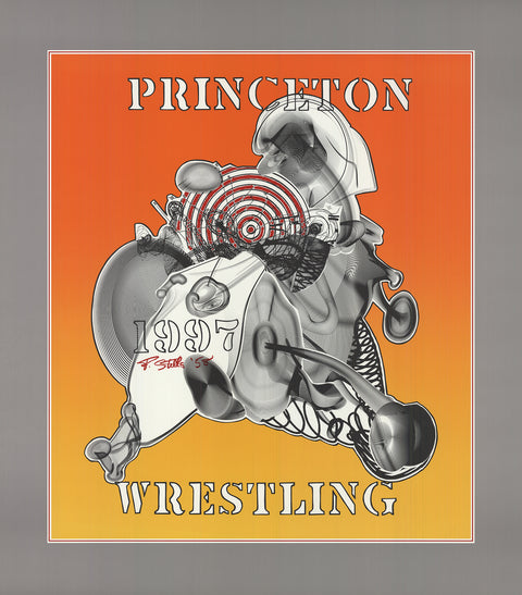 FRANK STELLA Princeton Wrestling, 1998