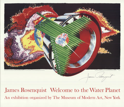 JAMES ROSENQUIST Space Dust, 1990 - Signed