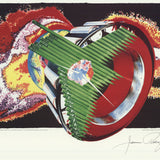 JAMES ROSENQUIST Space Dust, 1990 - Signed