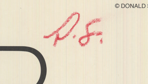 DONALD SULTAN Twelfth Night, 1981 - Signed