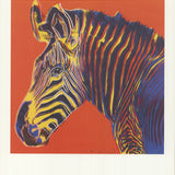 ANDY WARHOL Endangered Species: Grevy's Zebra, 1992
