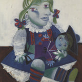 PABLO PICASSO Maya with Doll, 1993