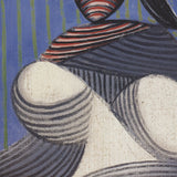 PABLO PICASSO Bust of a Woman Wearing a Striped Hat, 1993