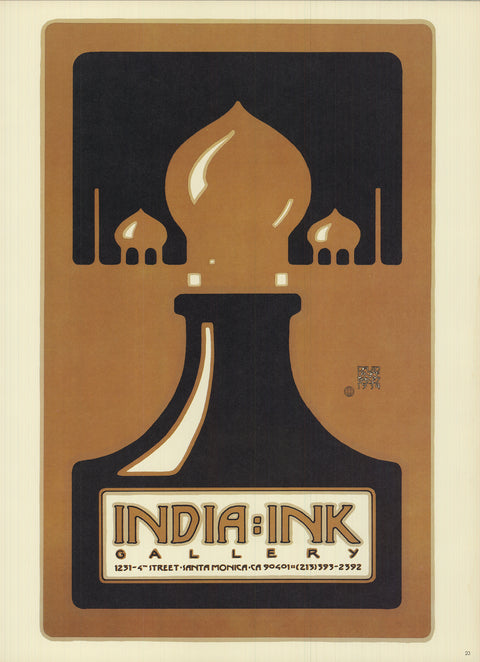 DAVID LANCE GOINES India Ink Gallery, 1978