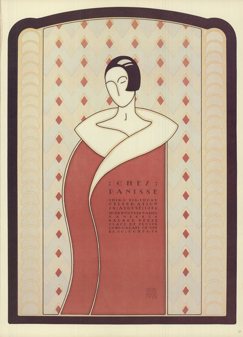 DAVID LANCE GOINES Chez Panisse Third Birthday Celebration, 1978