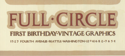 DAVID LANCE GOINES Full Circle Vintage Graphics, 1978