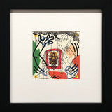 KEITH HARING Silkscreen VIII from Apocalypse, 1988