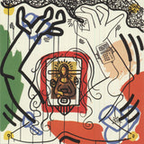 KEITH HARING Silkscreen VIII from Apocalypse, 1988