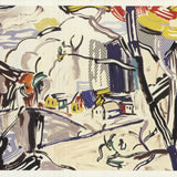 ROY LICHTENSTEIN Mountain Village, 1980