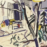 ROY LICHTENSTEIN Mountain Village, 1980